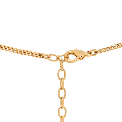 Chanel Metal CC Chain Pendant Necklace Gold 5 of 7