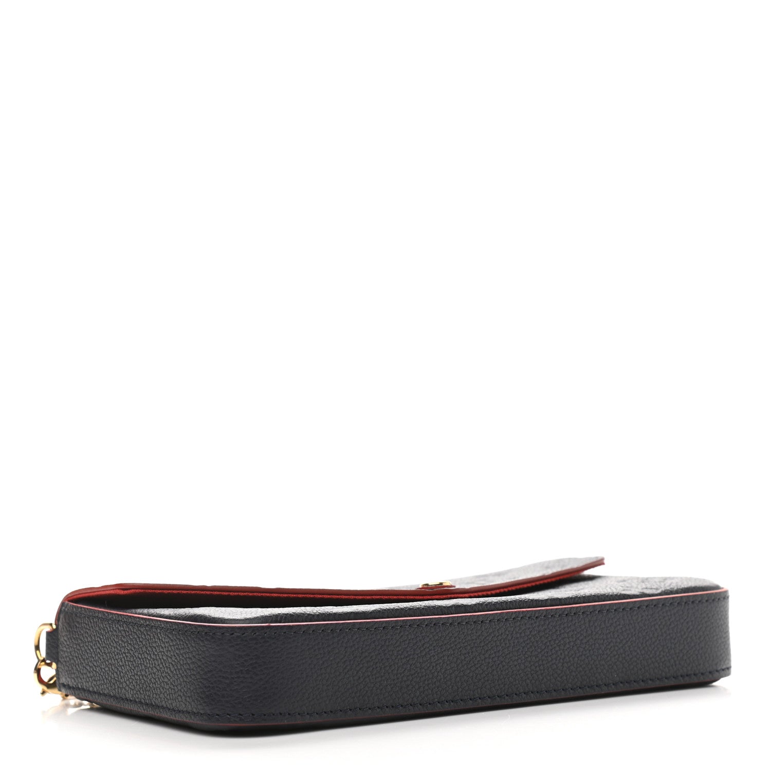 Louis Vuitton Empreinte Pochette Felicie Chain Wallet Marine Rouge 5 of 13