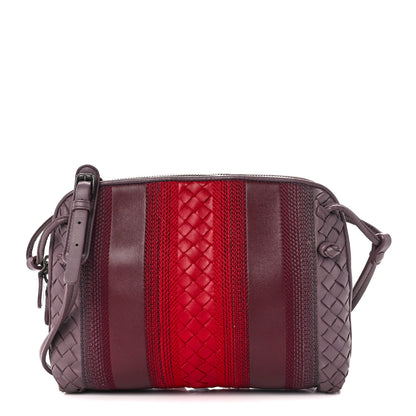 Bottega Veneta Nappa Intrecciato Embroidered Nodini Crossbody Messenger Multicolor 1 of 11