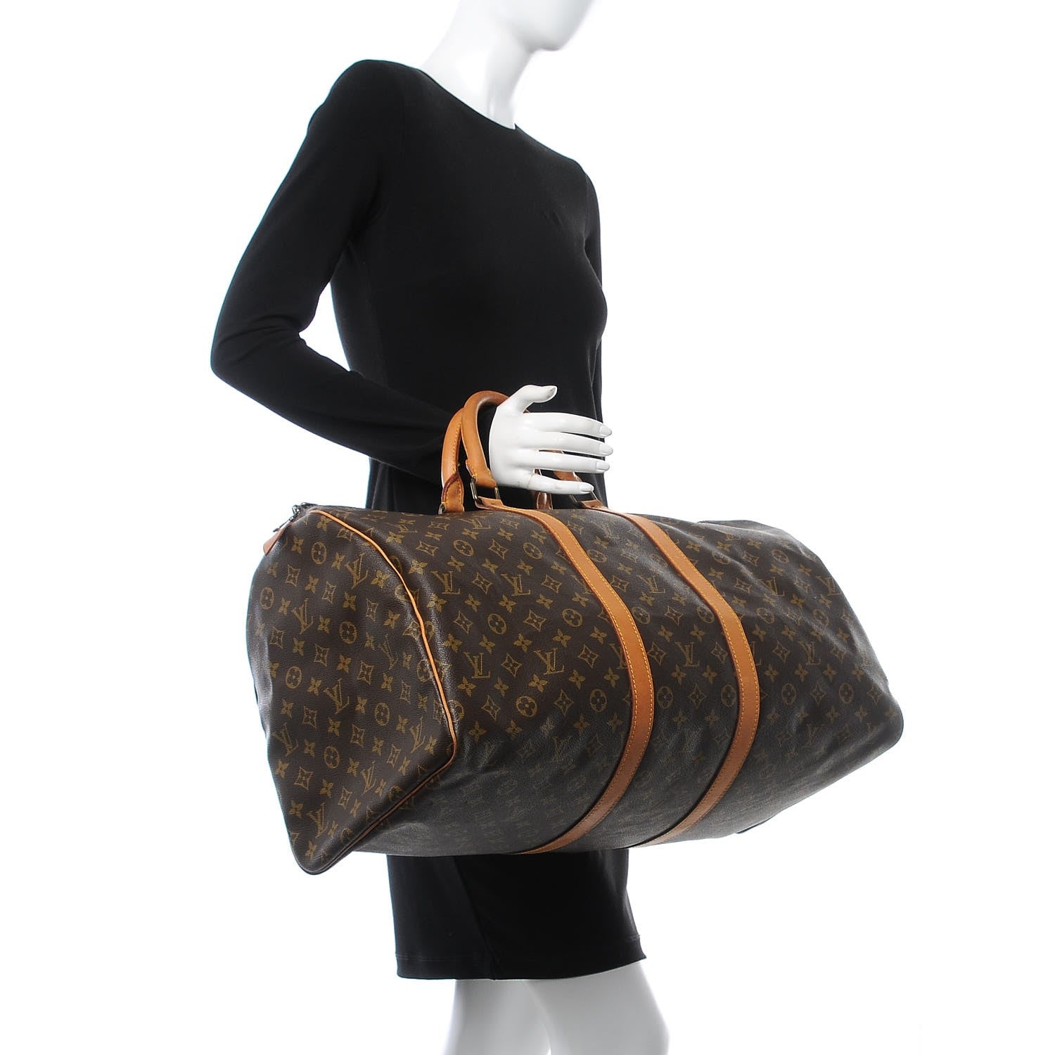 Louis Vuitton Monogram Keepall 55 2 of 12