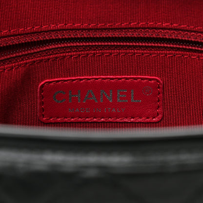 Chanel Aged Calfskin Quilted Medium Gabrielle Hobo Black 6 of 9