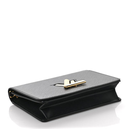 Louis Vuitton Epi Twist Belt Chain Wallet Black 4 of 9