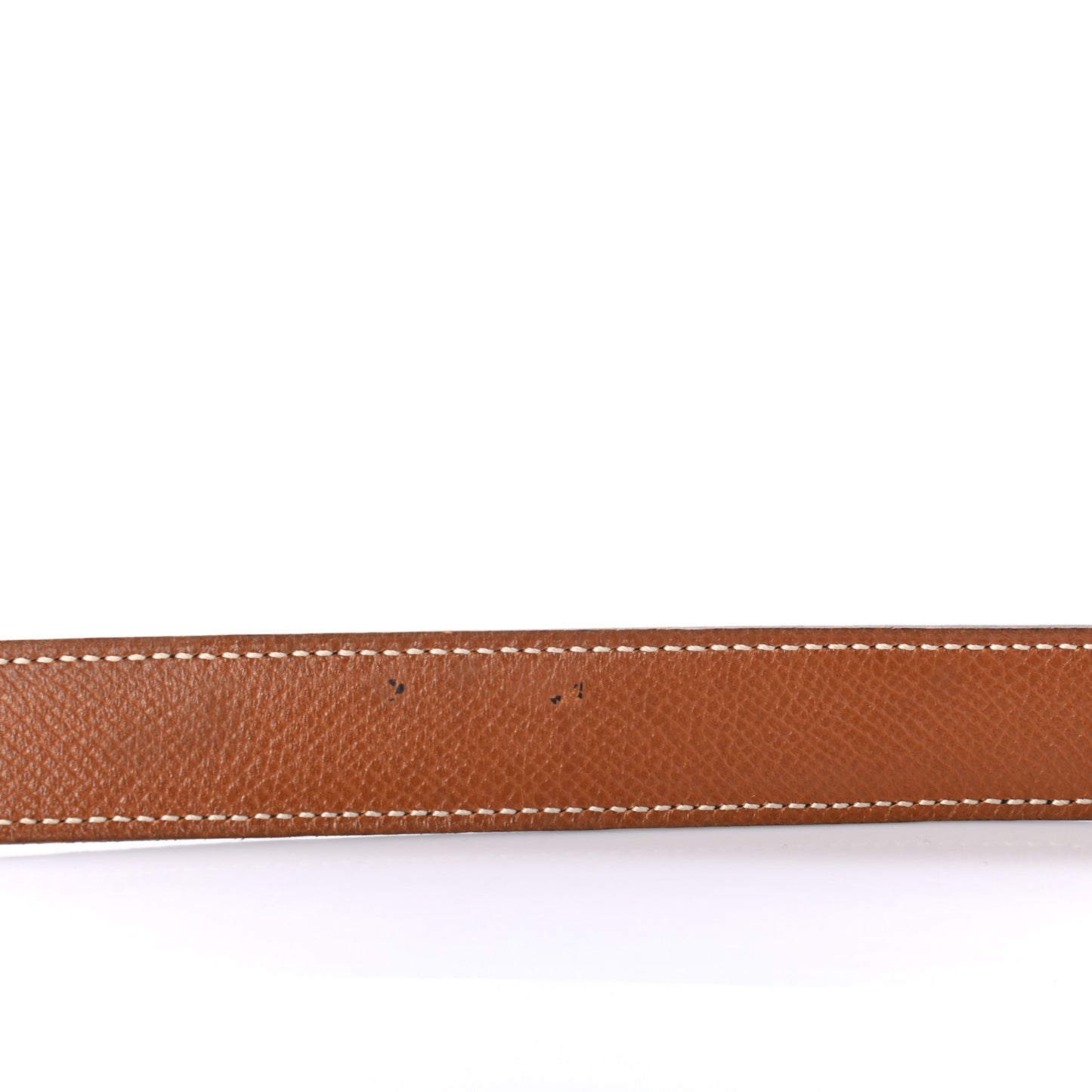 Box Courchevel 24mm Constance H Belt 75 Gold Black