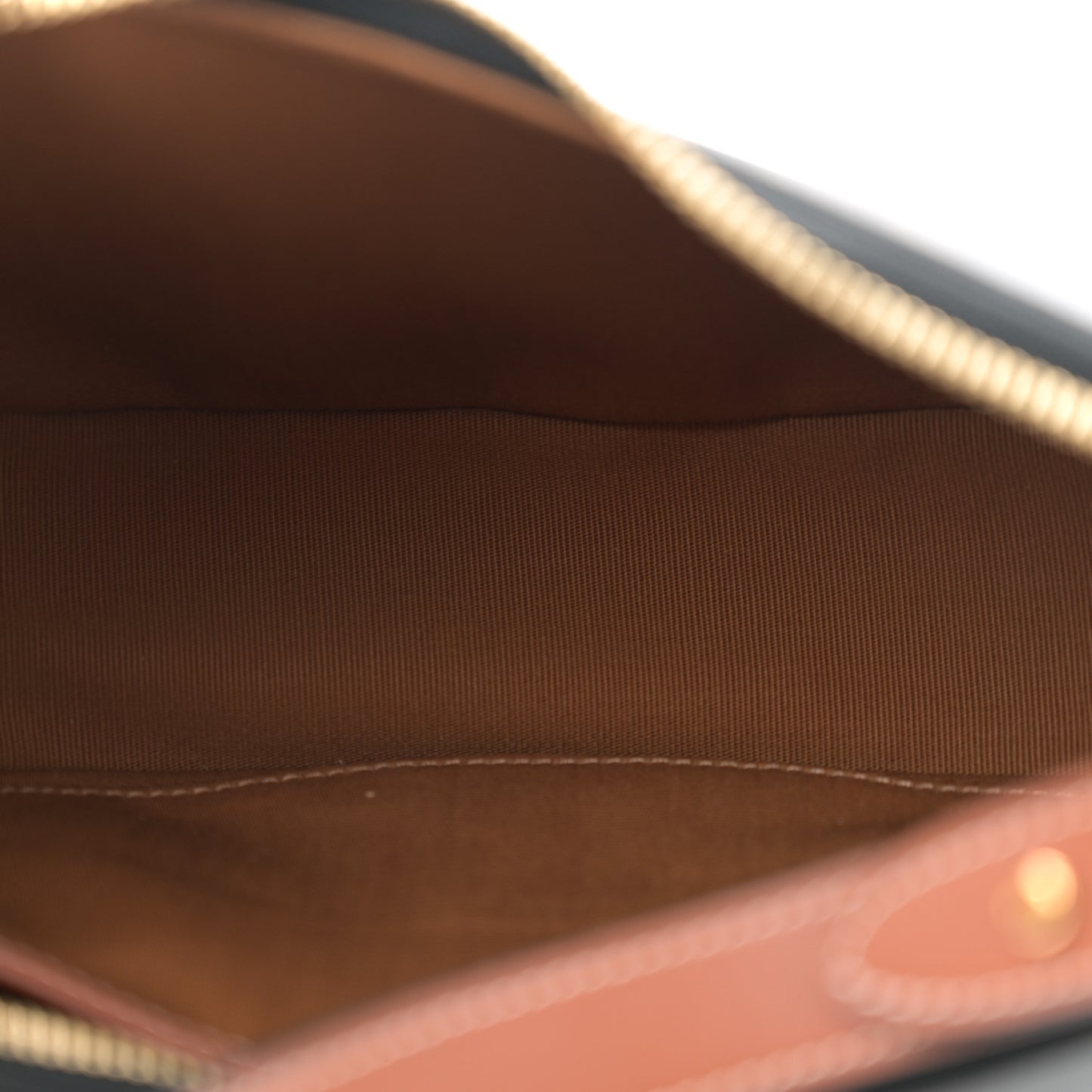 Triomphe Canvas Calfskin Ava Shoulder Bag Tan