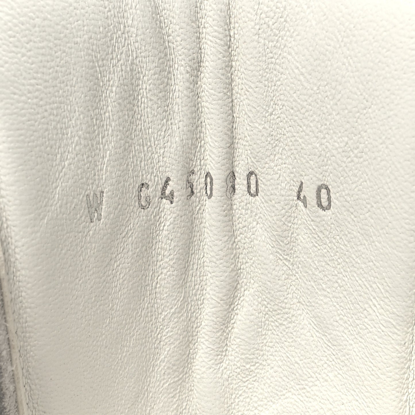 Calfskin CC High Top Sneaker 40 White