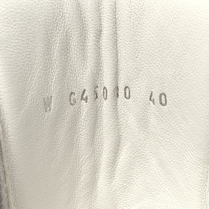 Chanel Calfskin CC High Top Sneaker 40 White 6 of 8