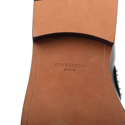 Givenchy Calfskin Studded Prue Buckle Bootie 38 Black 9 of 12