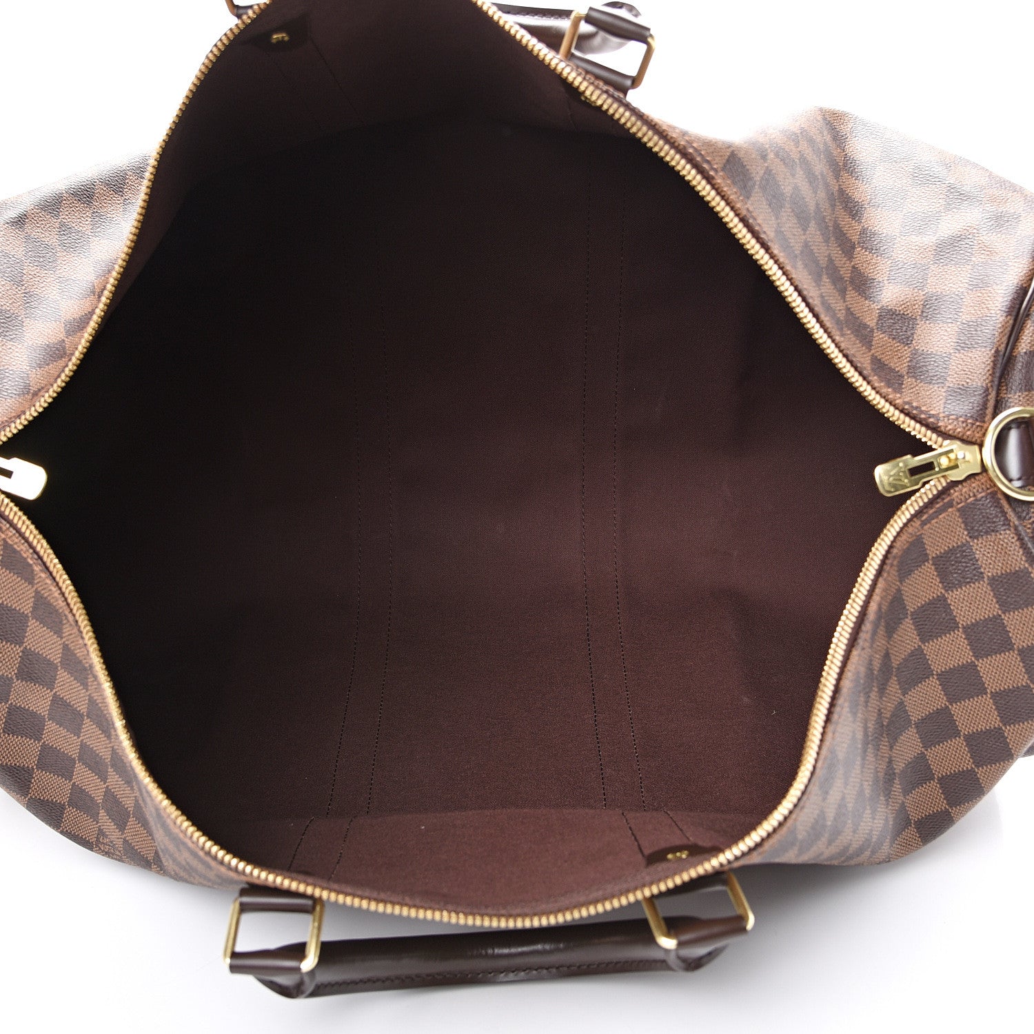 Louis Vuitton Damier Ebene Keepall Bandouliere 55 4 of 12