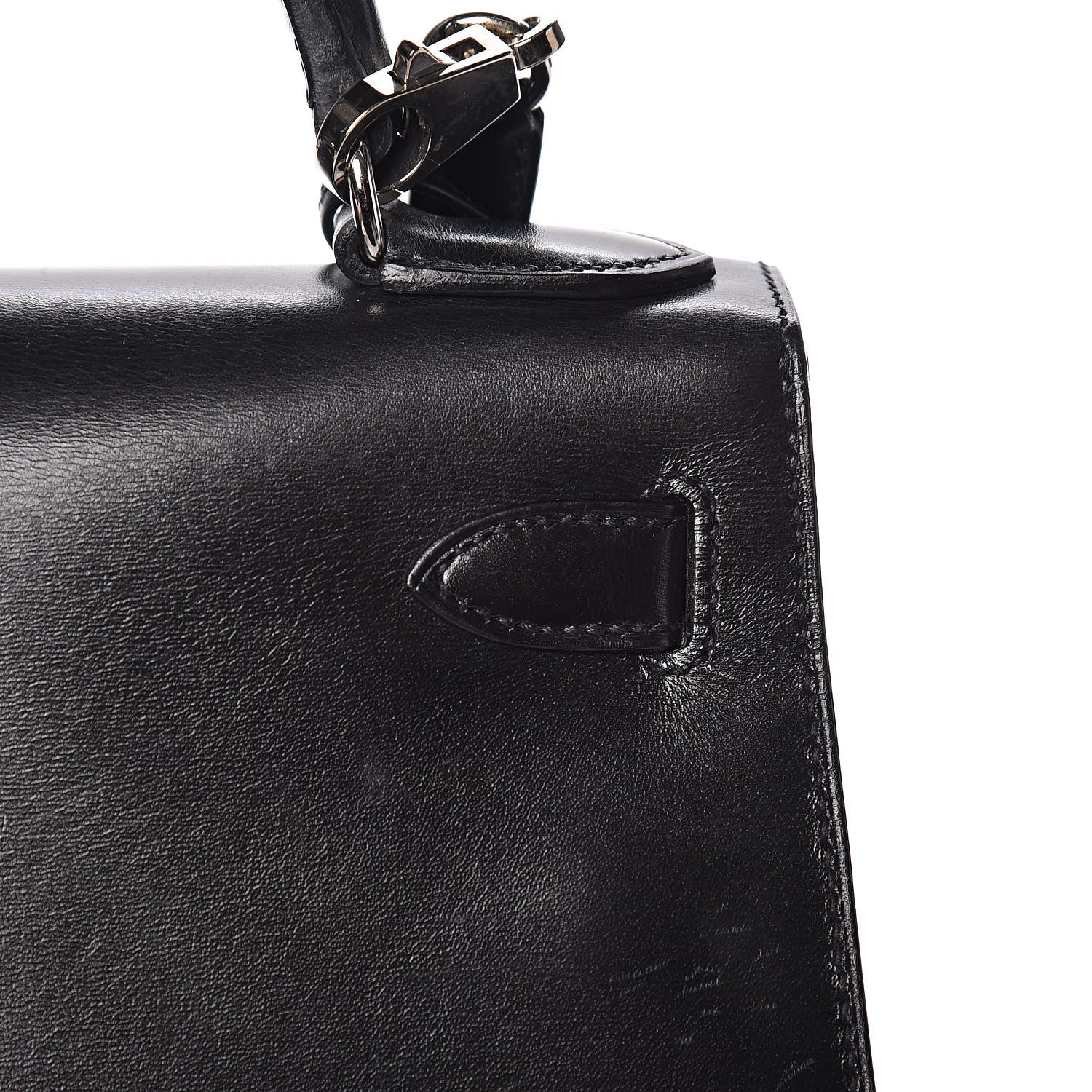 Hermes Box Kelly Sellier 28 Black 9 of 44
