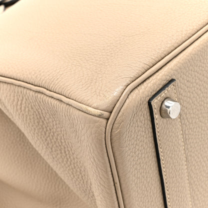Hermes Togo Birkin 40 Gris Tourterelle 13 of 20