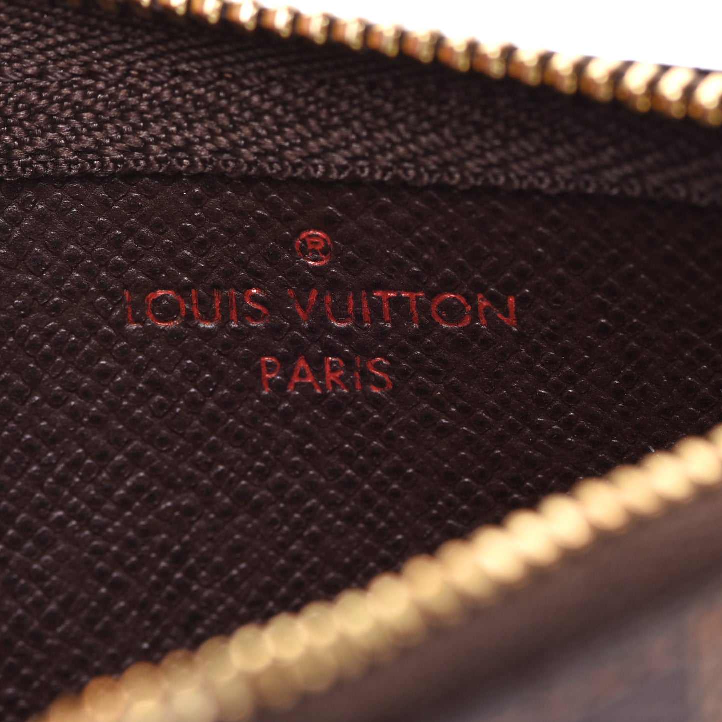 Damier Ebene Key Pouch