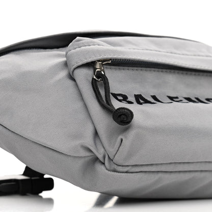 Balenciaga Nylon Wheel Logo Belt Bag Gris Cendre 9 of 10