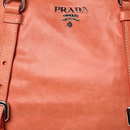 Prada Nappa New Look Tote Corallo 9 of 13