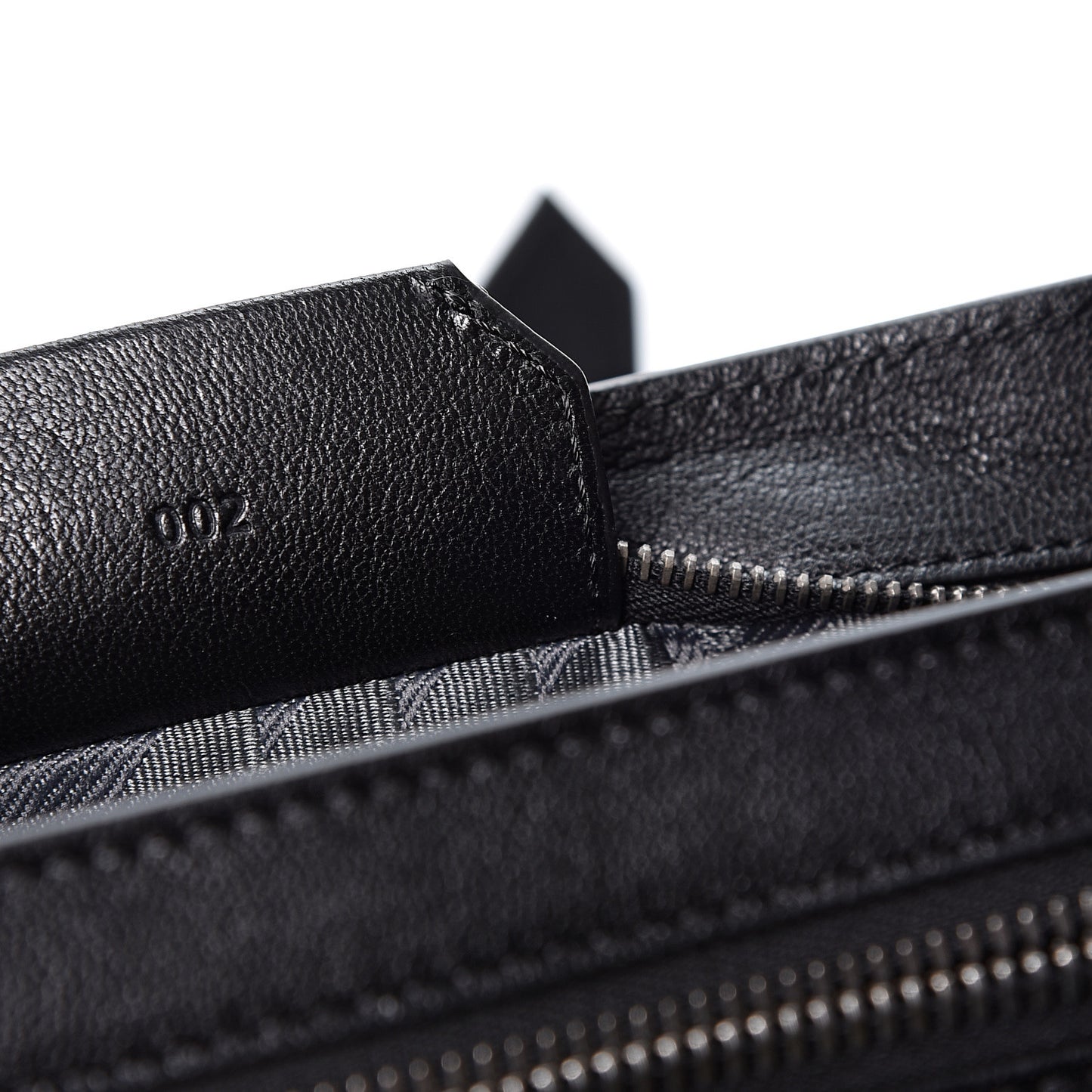 Lambskin Fringe Medium PS1 Satchel Black
