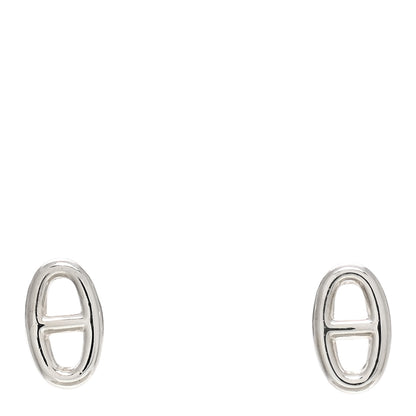 Hermes Sterling Silver TPM Farandole Earrings 1 of 5