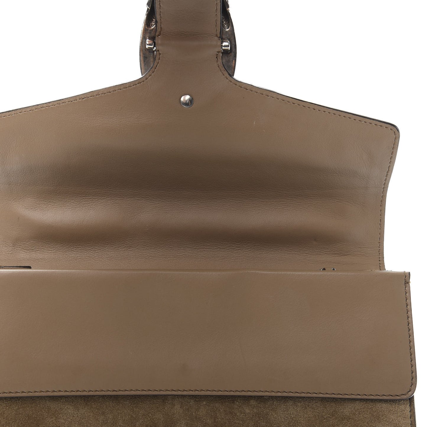 Suede Small Dionysus Shoulder Bag Taupe
