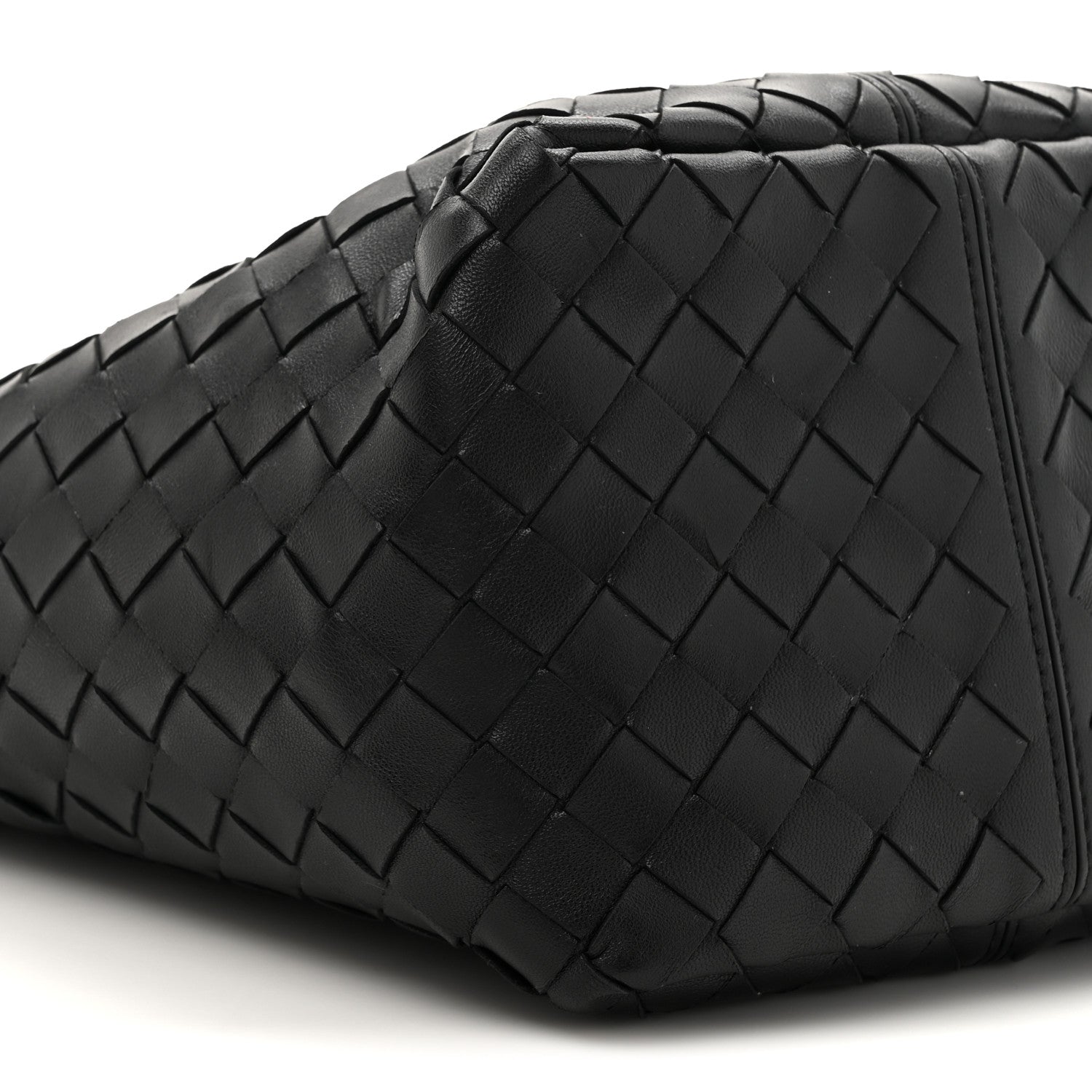 Bottega Veneta Nappa Intrecciato Small Flip Flap Tote Black 9 of 10