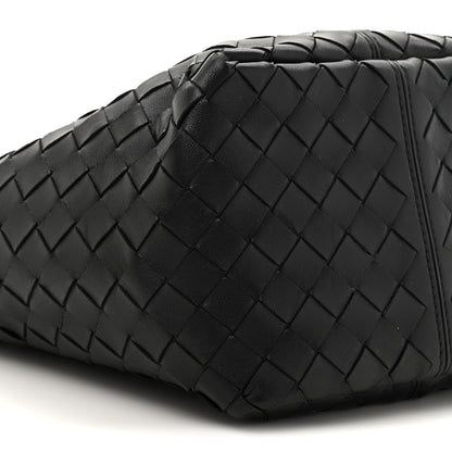 Bottega Veneta Nappa Intrecciato Small Flip Flap Tote Black 9 of 10
