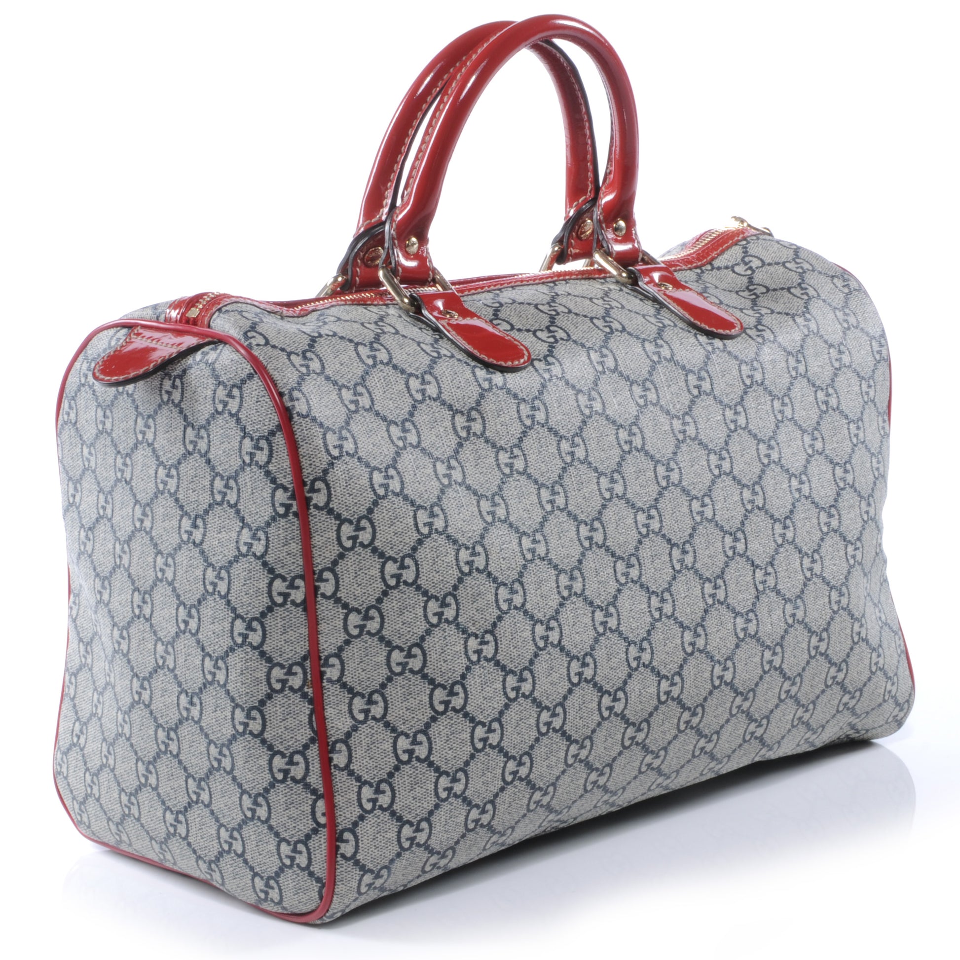 Gucci GG Plus Monogram Tattoo Heart Medium Joy Boston Red 3 of 7