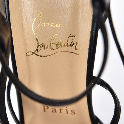 Christian Louboutin Shiny Nappa Suzanna 100 Pumps 41 Black 8 of 17