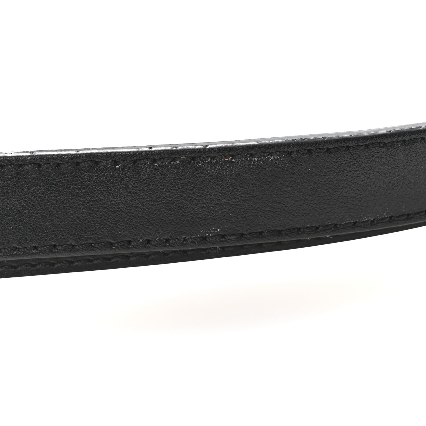 Calfskin Quilted Waist Belt Bag Black