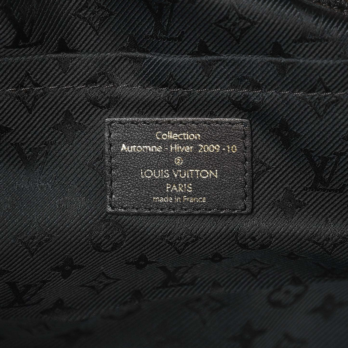 Metallic Jacquard Double Jeu Tote Gold
