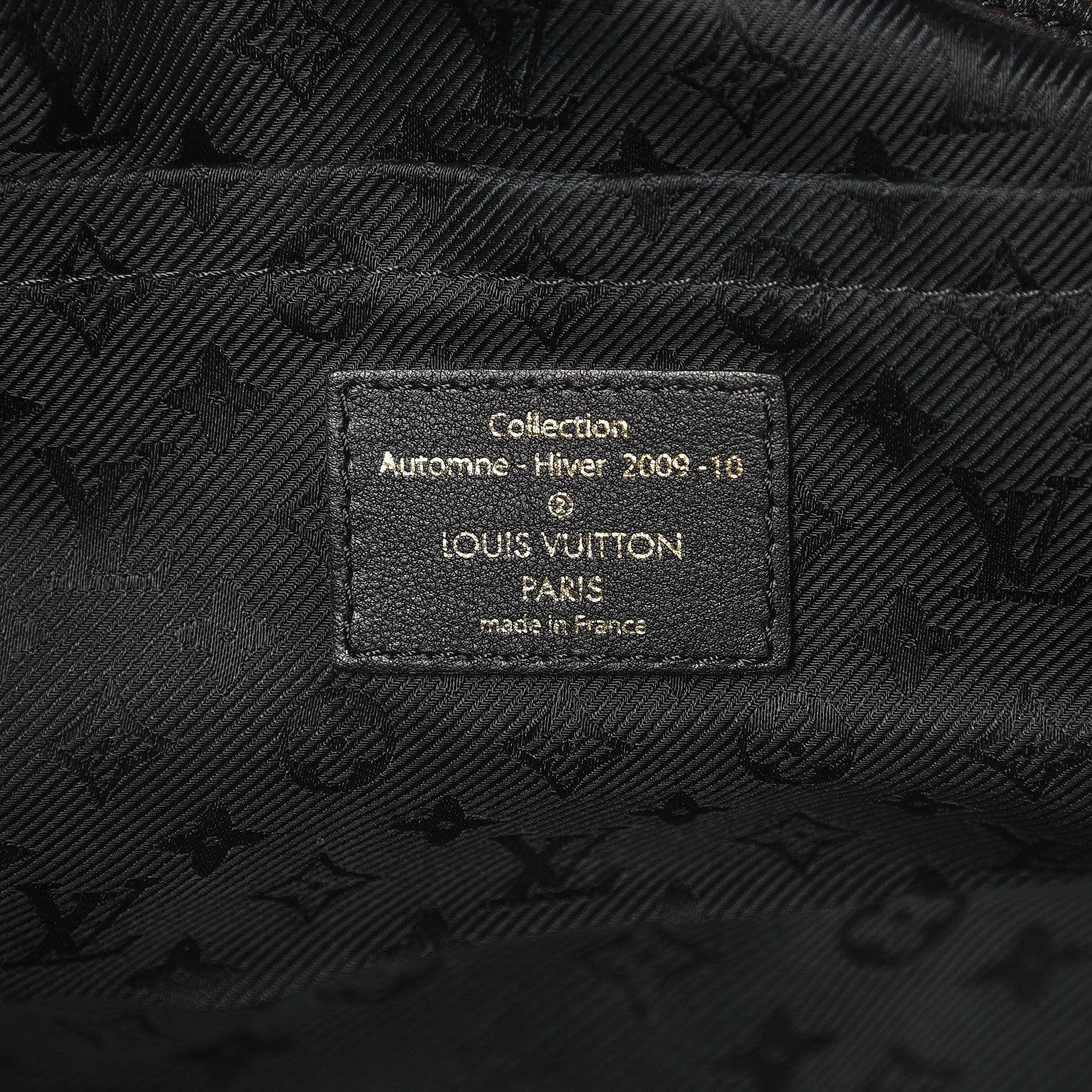 Louis Vuitton Metallic Jacquard Double Jeu Tote Gold 6 of 7