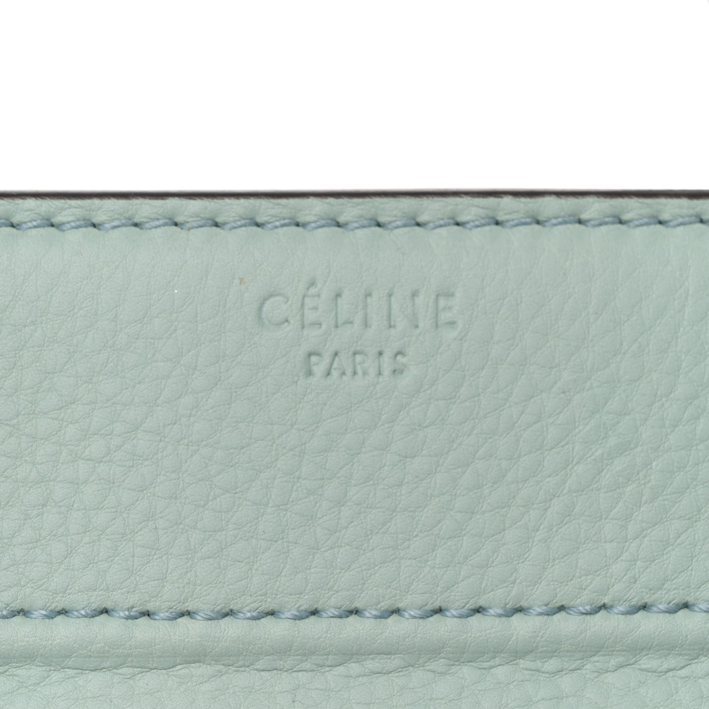 Supple Calfskin Medium Phantom Luggage Glacier
