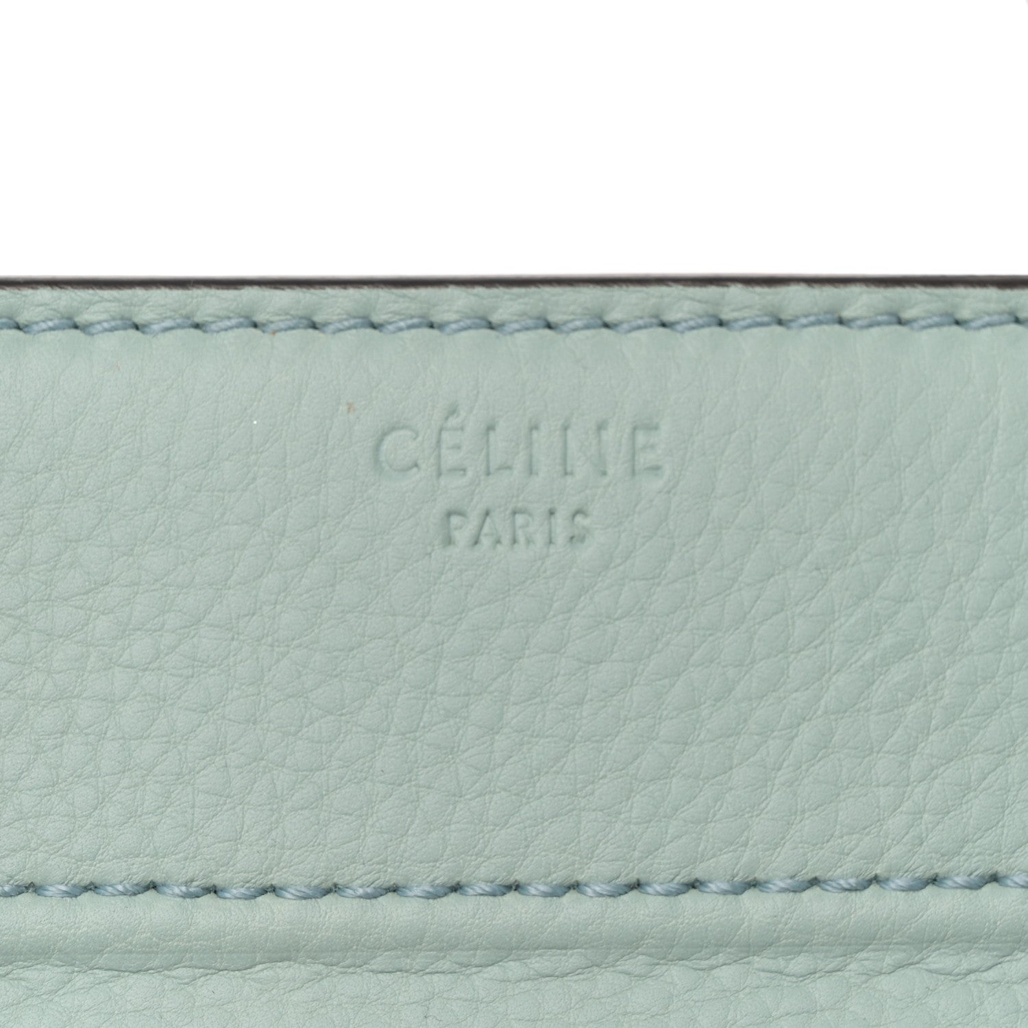 Celine Supple Calfskin Medium Phantom Luggage Glacier 6 of 11