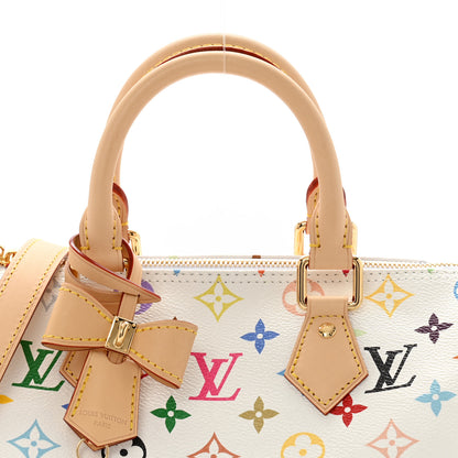 Louis Vuitton LV X TM Monogram Multicolor Speedy Bandouliere 25 White 7 of 9
