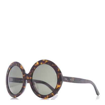 Celine Round Sunglasses CL 40081U Tortoise 2 of 7