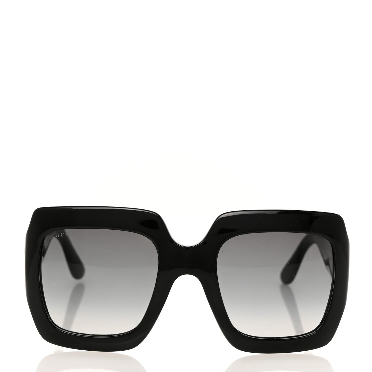 Acetate Square Frame Sunglasses GG0053S Black