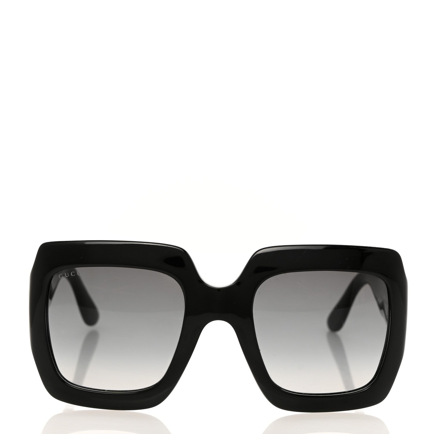 Gucci Acetate Square Frame Sunglasses GG0053S Black 2 of 8