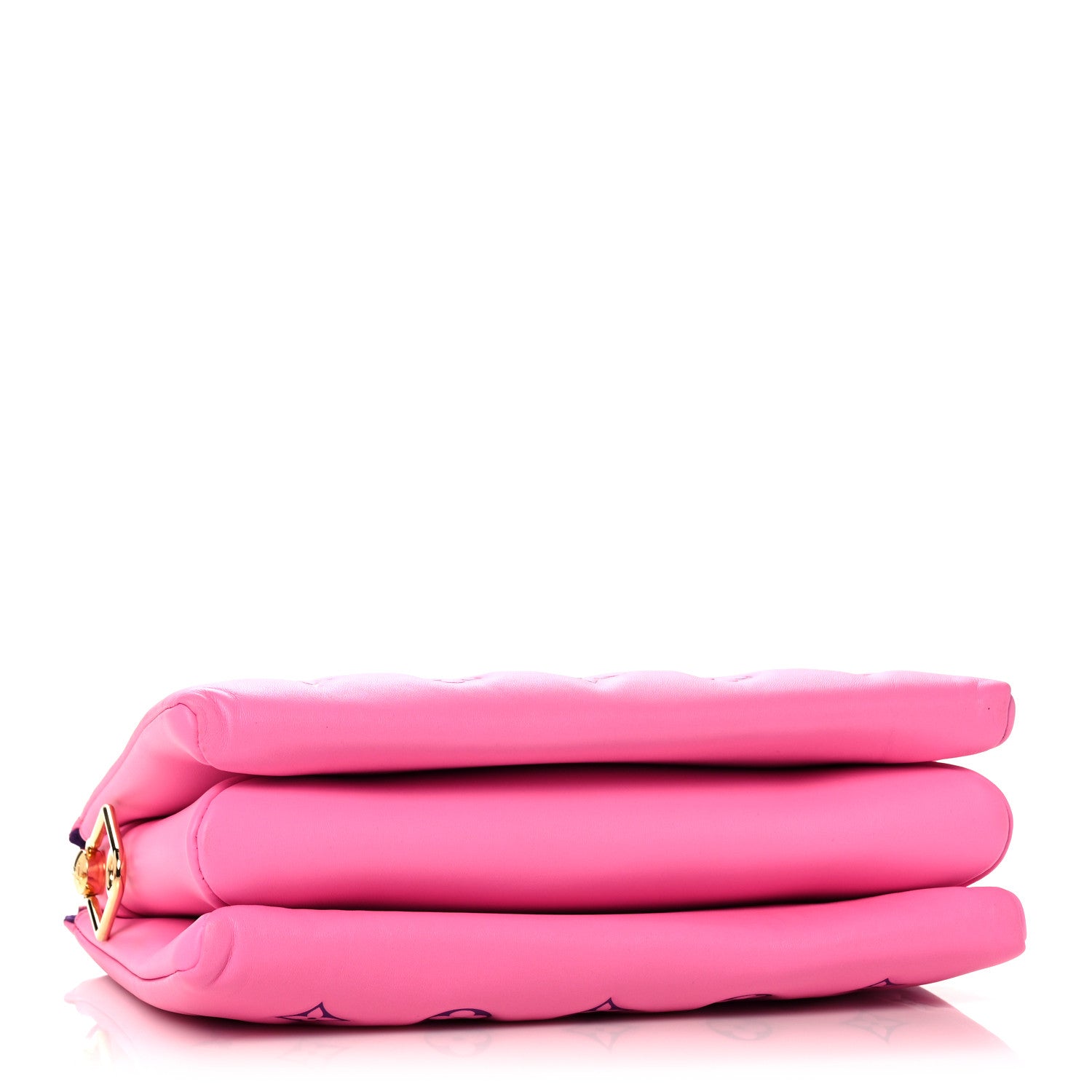 Louis Vuitton Lambskin Embossed Monogram Vuittamins Coussin PM Rose Violet 4 of 8