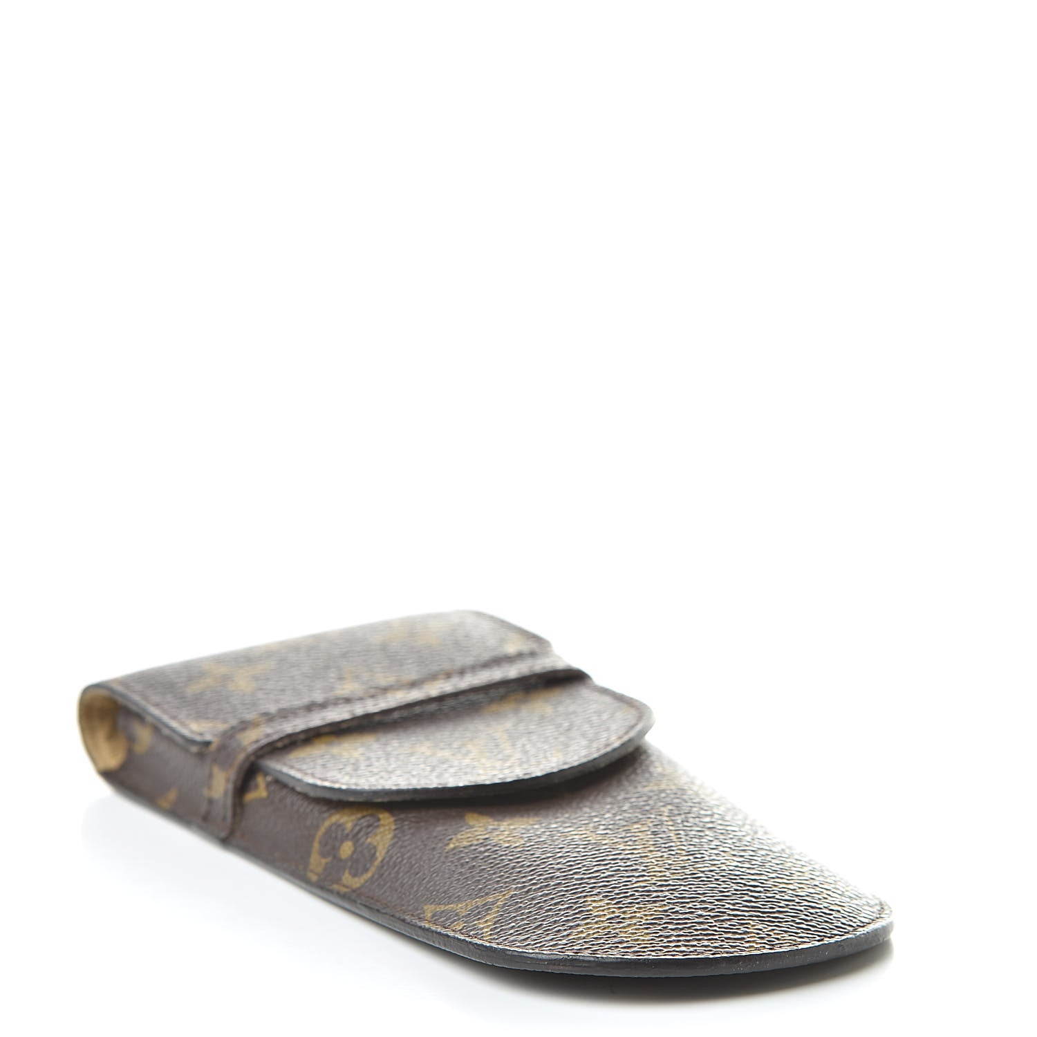 Louis Vuitton Monogram Glasses Sunglasses Case w Flap 4 of 9