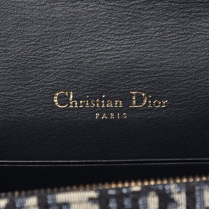 Christian Dior Oblique Saddle Belt Bag Blue 5 of 7