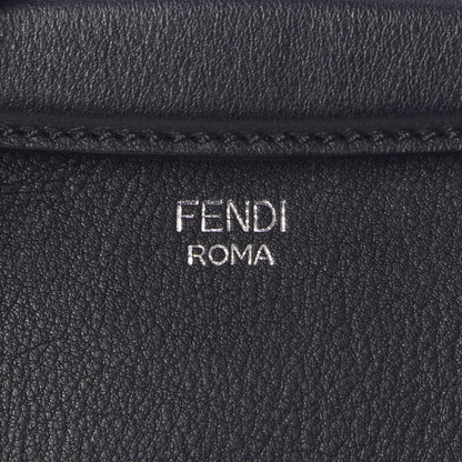 Fendi Vitello Dolce Marmol Large By The Way Boston Bag Black 10 of 10
