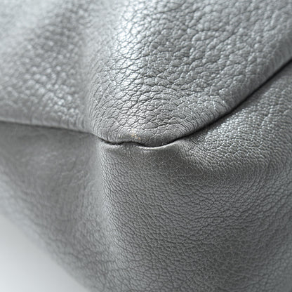 Balenciaga Chevre Silver Metallic Edge Hardware Town Gris Acier 11 of 17