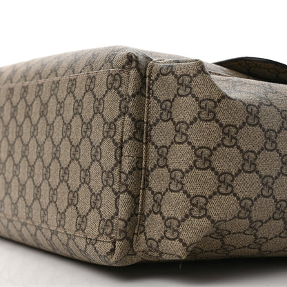 Gucci GG Plus Monogram Messenger Diaper Bag Dark Brown 9 of 9