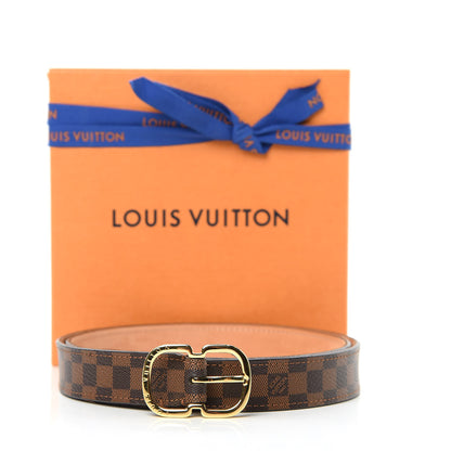 Louis Vuitton Damier Ebene Mini 25mm Belt 90 36 8 of 8