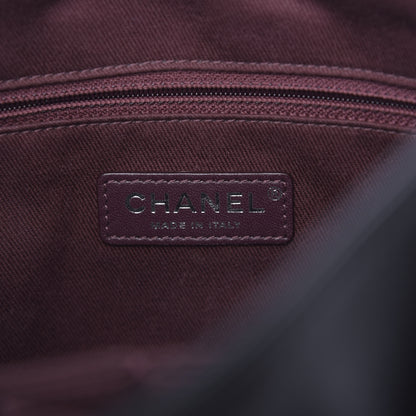 Chanel Aged Calfskin Quilted Mad About Quilting Hobo Black 6 of 9