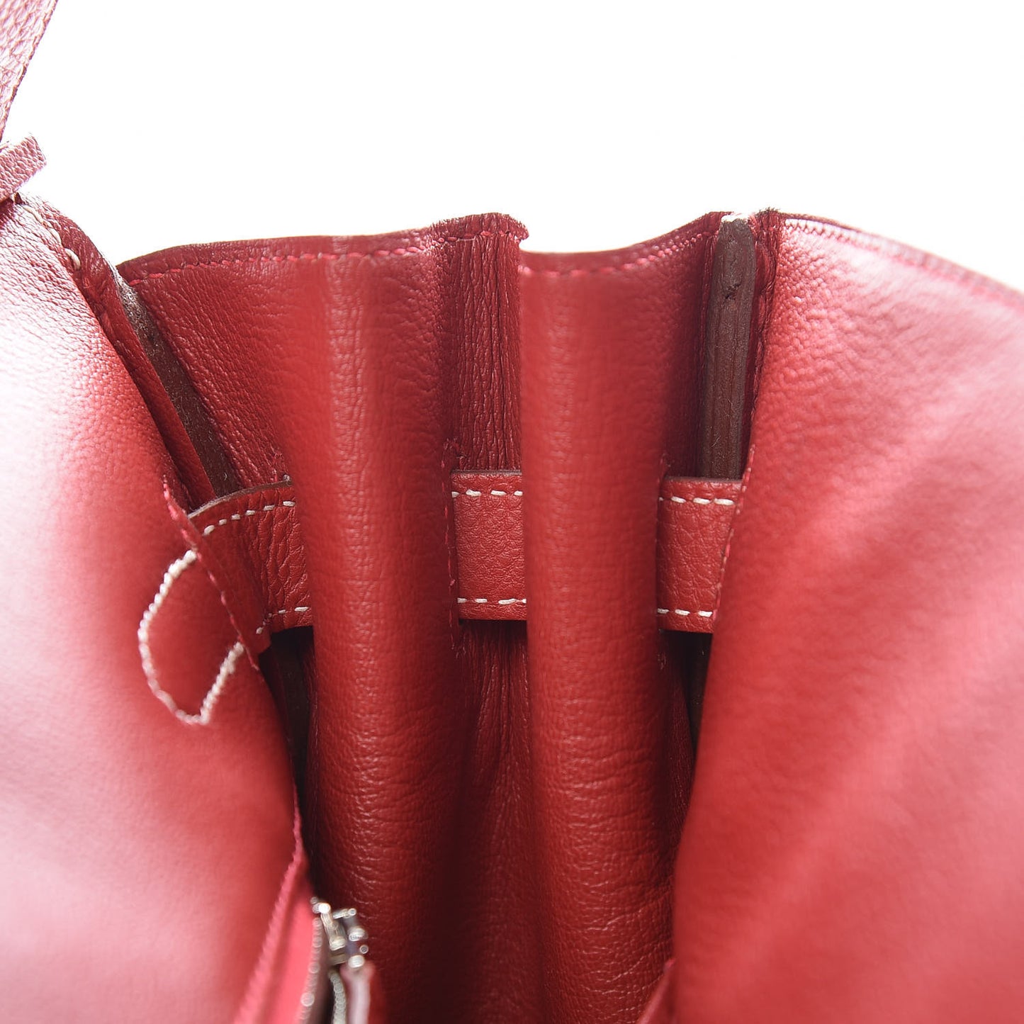 Togo Horseshoe Birkin 35 Rouge Garance