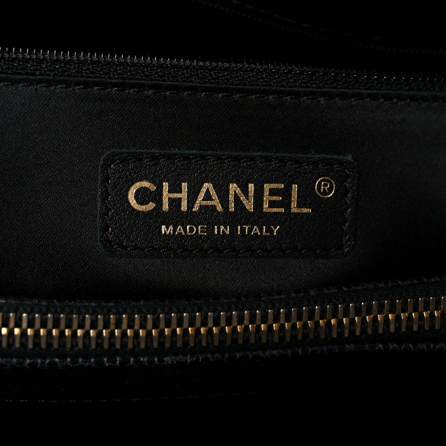 Chanel Caviar Quilted Grand Shopping Tote GST Black 6 of 10