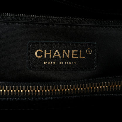 Chanel Caviar Quilted Grand Shopping Tote GST Black 6 of 10