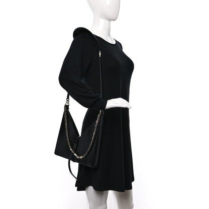 Givenchy Box Calfskin Small Cut Out Shoulder Bag Black 2 of 9