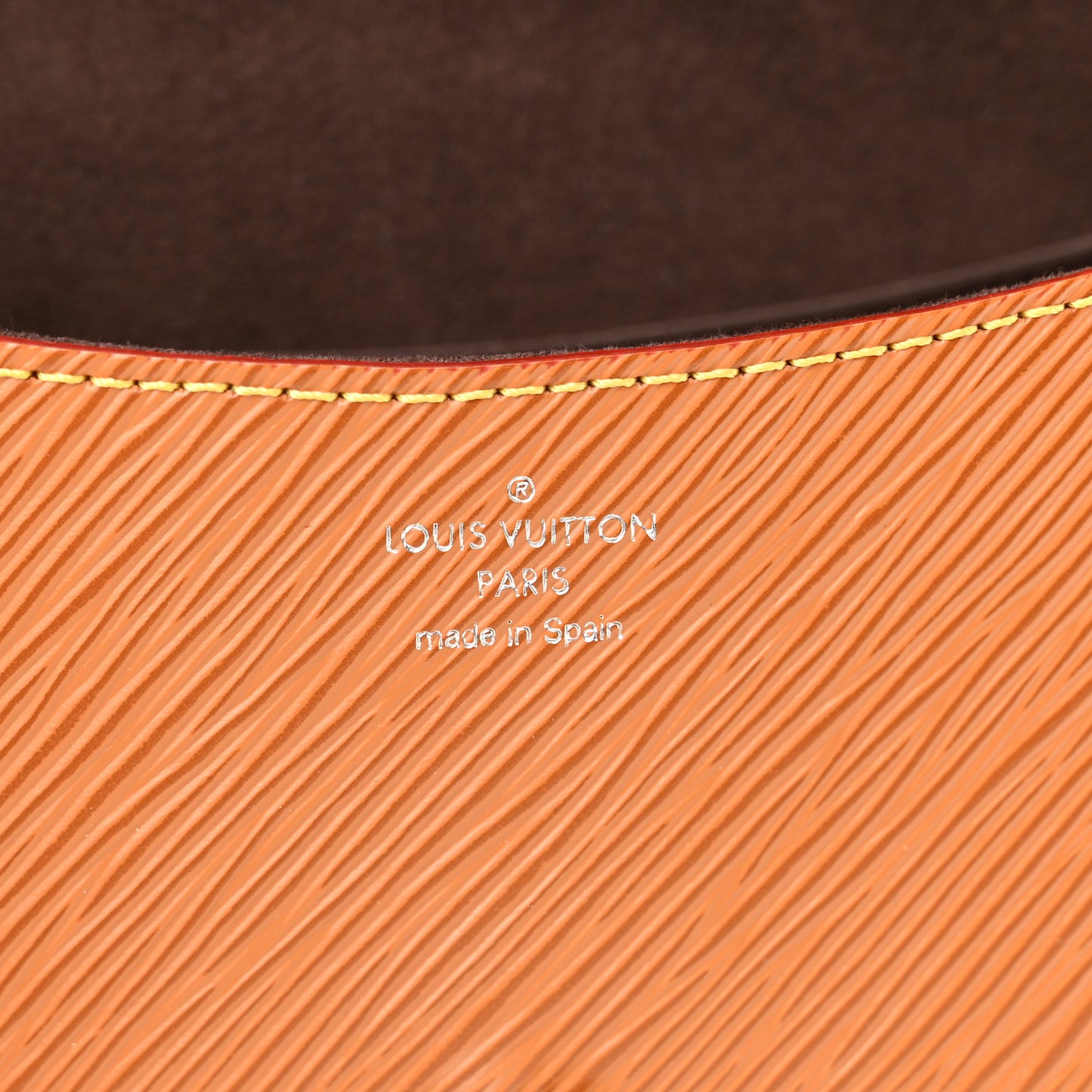 Epi Buci Crossbody Gold Honey