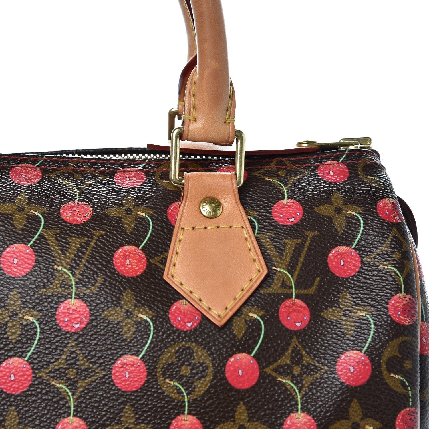 Louis Vuitton Monogram Cerises Speedy 25 8 of 13