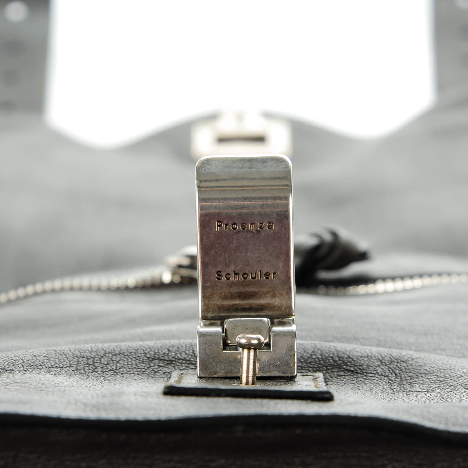 Proenza Schouler Lambskin Large PS1 Satchel Pepe 5 of 8