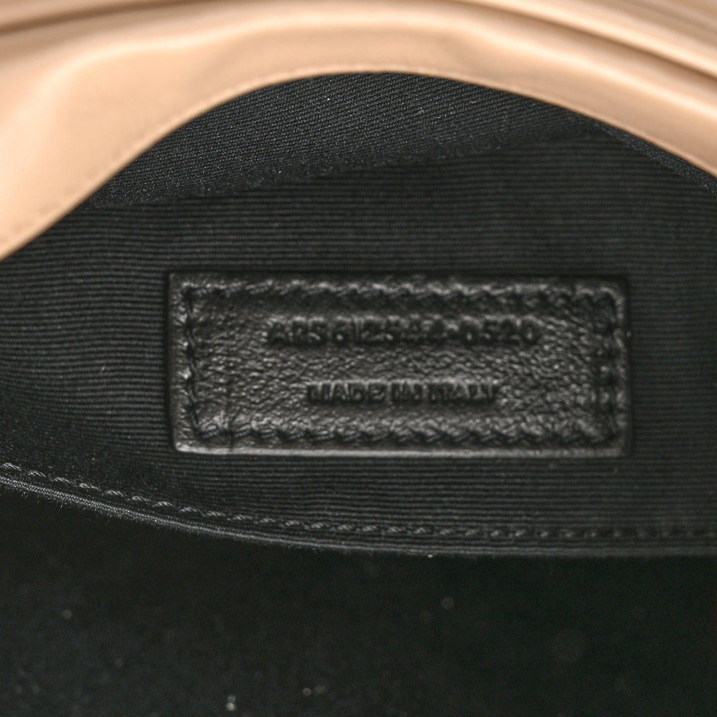 Calfskin Matelasse Monogram Lou Camera Bag Dark Beige