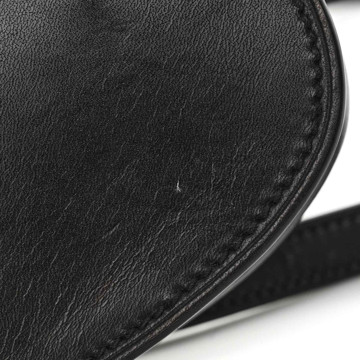 Smooth Calfskin Mini Classic Monogram Kaia Belt Black